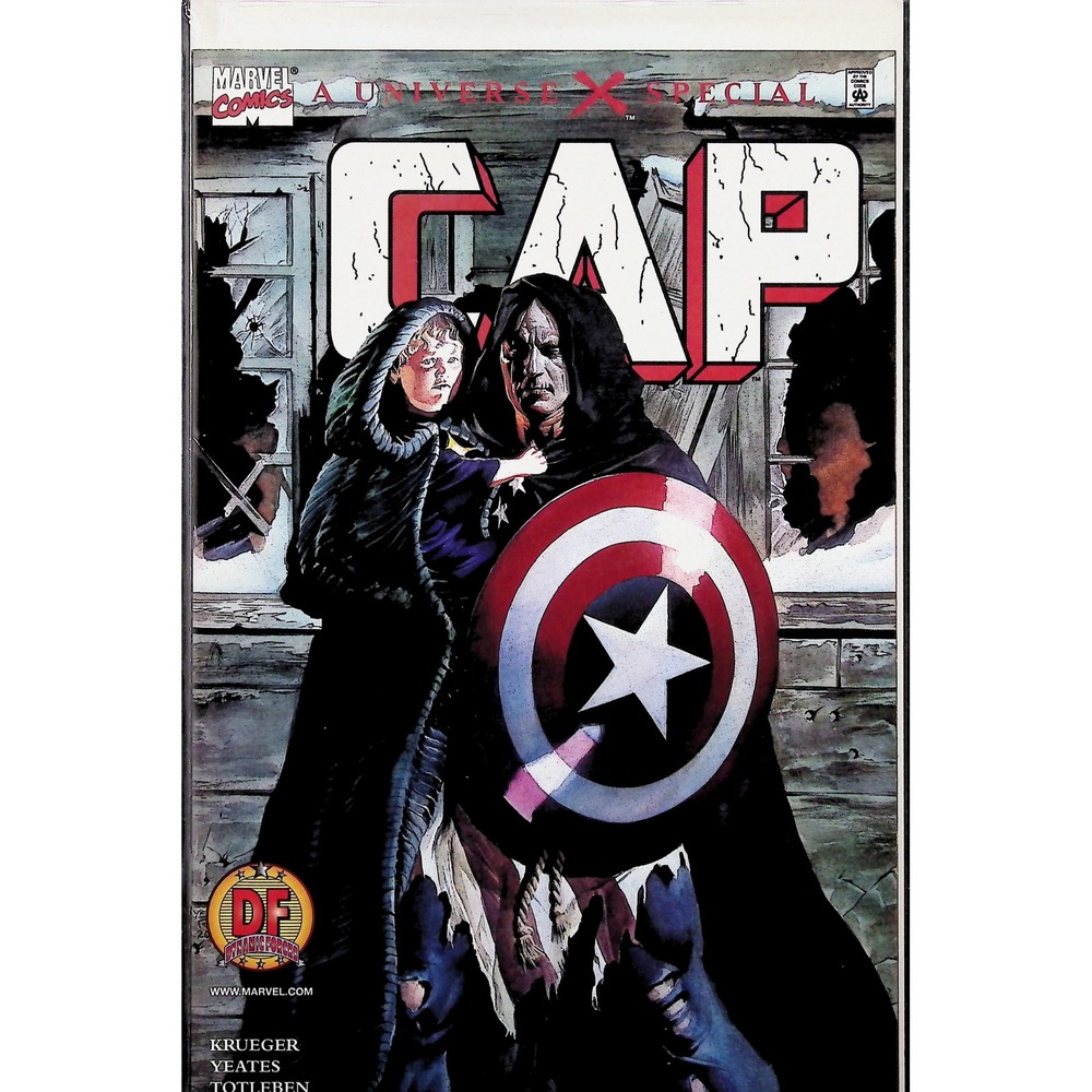 Marvel Comic Universe X Special:‎ Cap #1 Dynamic Forces Exclusive COA